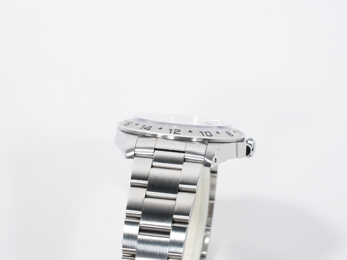 ロレックス エクスプローラーII TIFFANY&CO. Ref.16570 ステンレススチール ホワイト文字盤 オイスターブレスレット 美中古 kueb7see