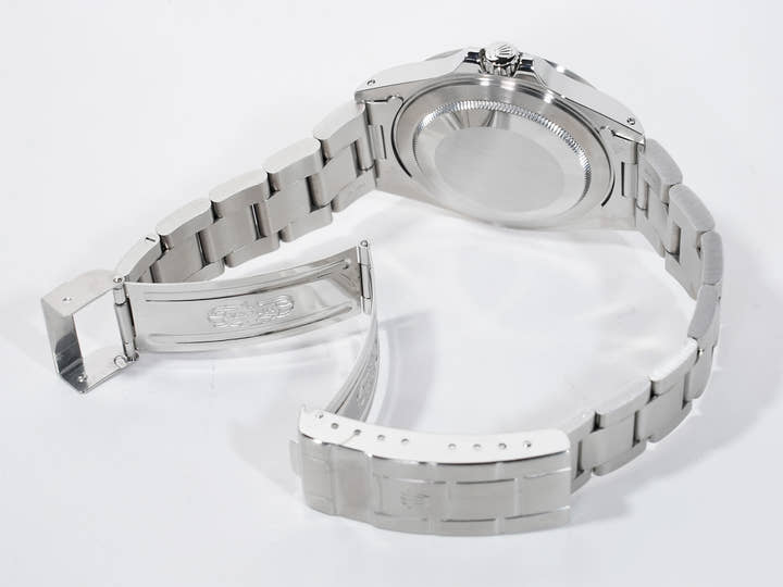ロレックス エクスプローラーII TIFFANY&CO. Ref.16570 ステンレススチール ホワイト文字盤 オイスターブレスレット 美中古 kueb7see