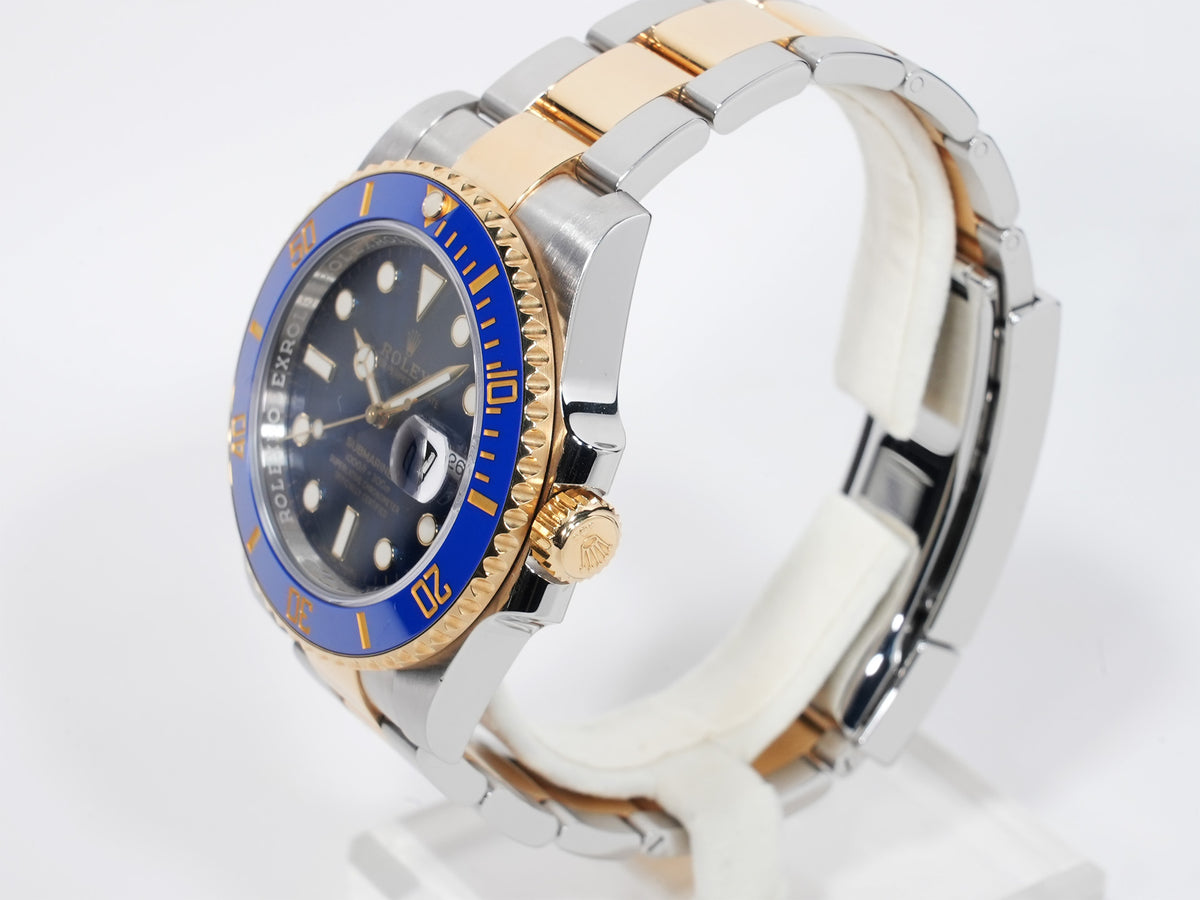 Rolex Submariner Date Ref.116613LB Stainless Steel/Yellow Gold Blue Dial Pre-owned mzjr47cq