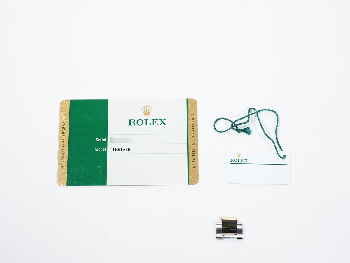 Rolex Submariner Date Ref.116613LB Stainless Steel/Yellow Gold Blue Dial Pre-owned mzjr47cq