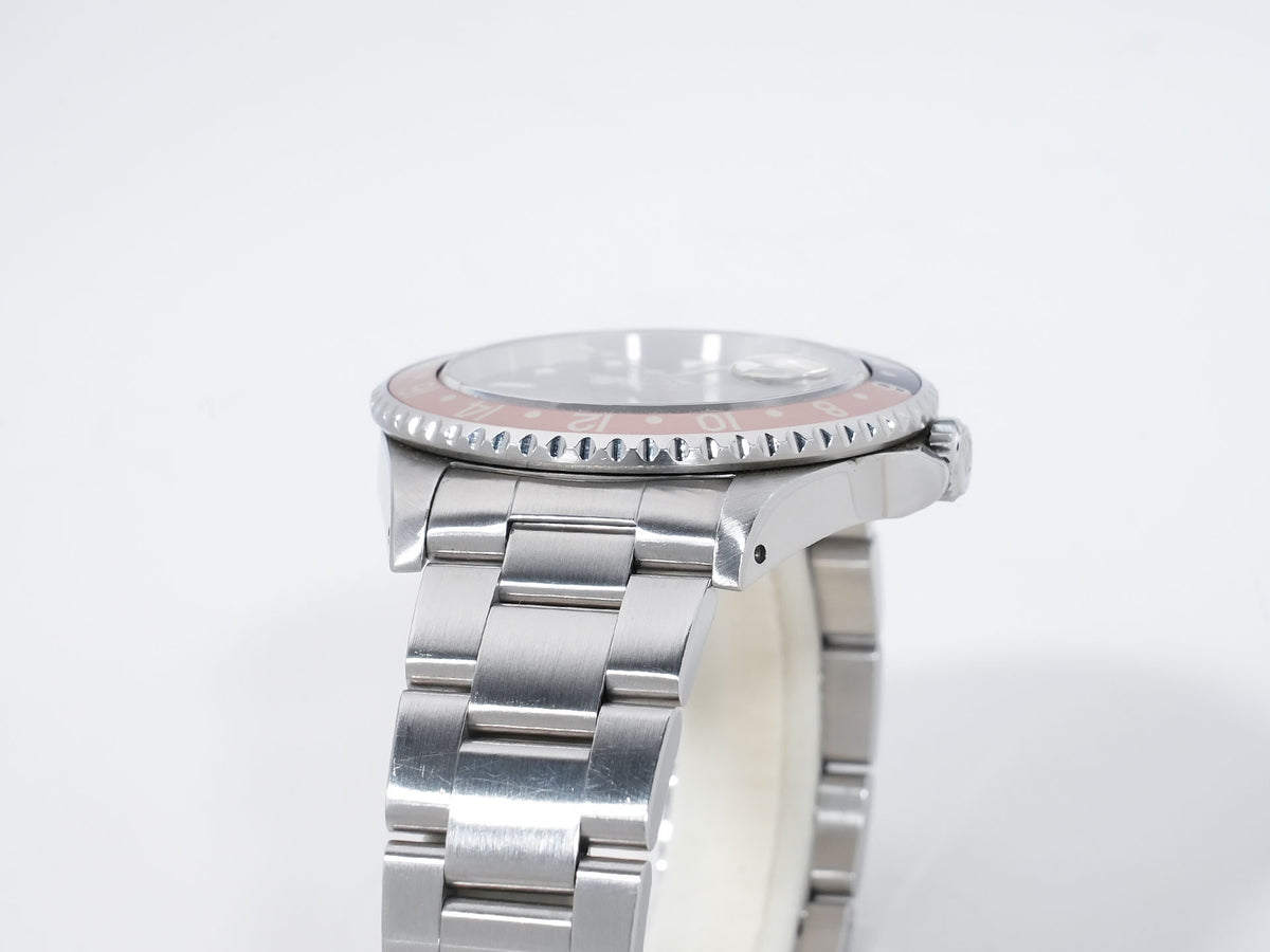 Rolex GMT-Master Ref.16700 Stainless Steel Black Dial Oyster Bracelet Pre-owned o9o6wa69