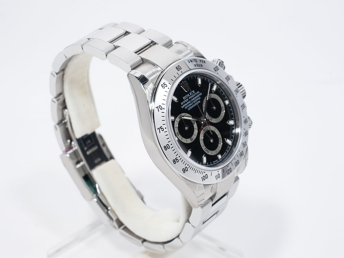 ロレックス デイトナ Ref.116520 ステンレススチール ブラック文字盤 美品 zzrifaj4