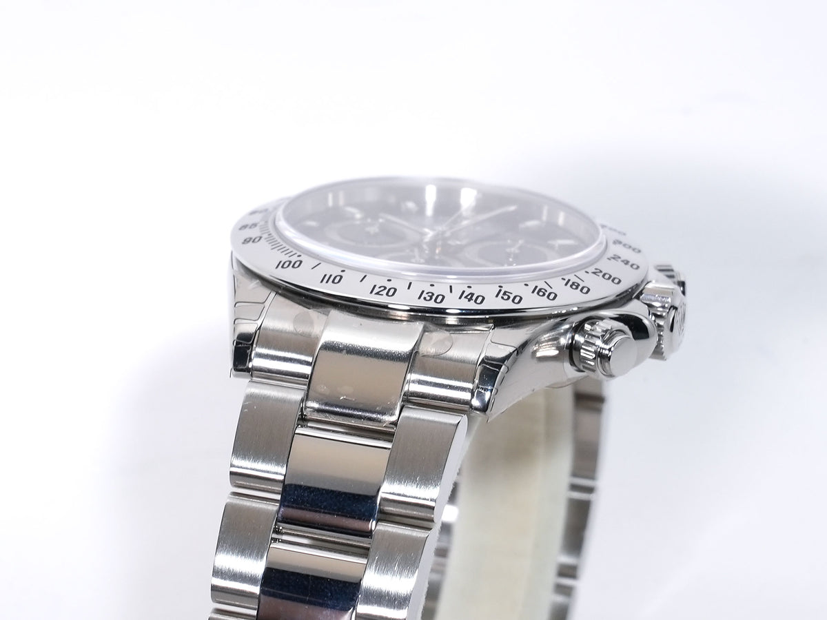 ロレックス デイトナ Ref.116520 ステンレススチール ブラック文字盤 美品 zzrifaj4