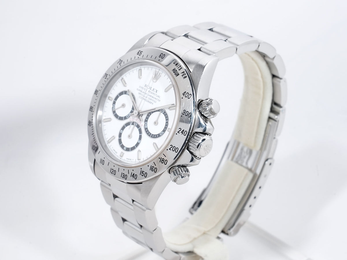 ロレックス デイトナ エルプリメロ Ref.16520 ステンレススチール ホワイト文字盤 中古 i5iate7b