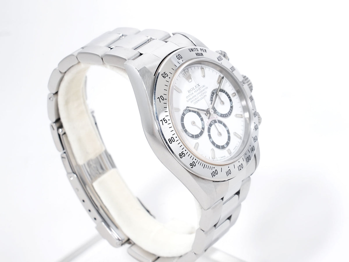 ロレックス デイトナ エルプリメロ Ref.16520 ステンレススチール ホワイト文字盤 中古 i5iate7b