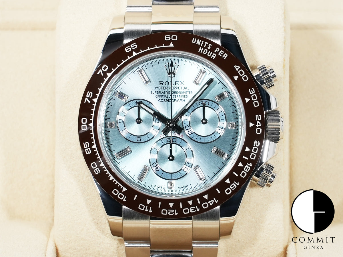 ロレックス デイトナ Ref.116506A プラチナ アイスブルー文字盤 美品 gia5qneu