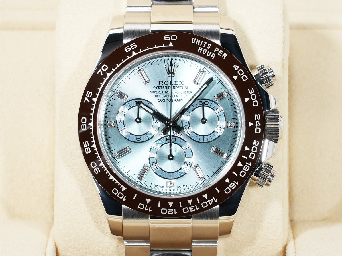 ロレックス デイトナ Ref.116506A プラチナ アイスブルー文字盤 美品 gia5qneu