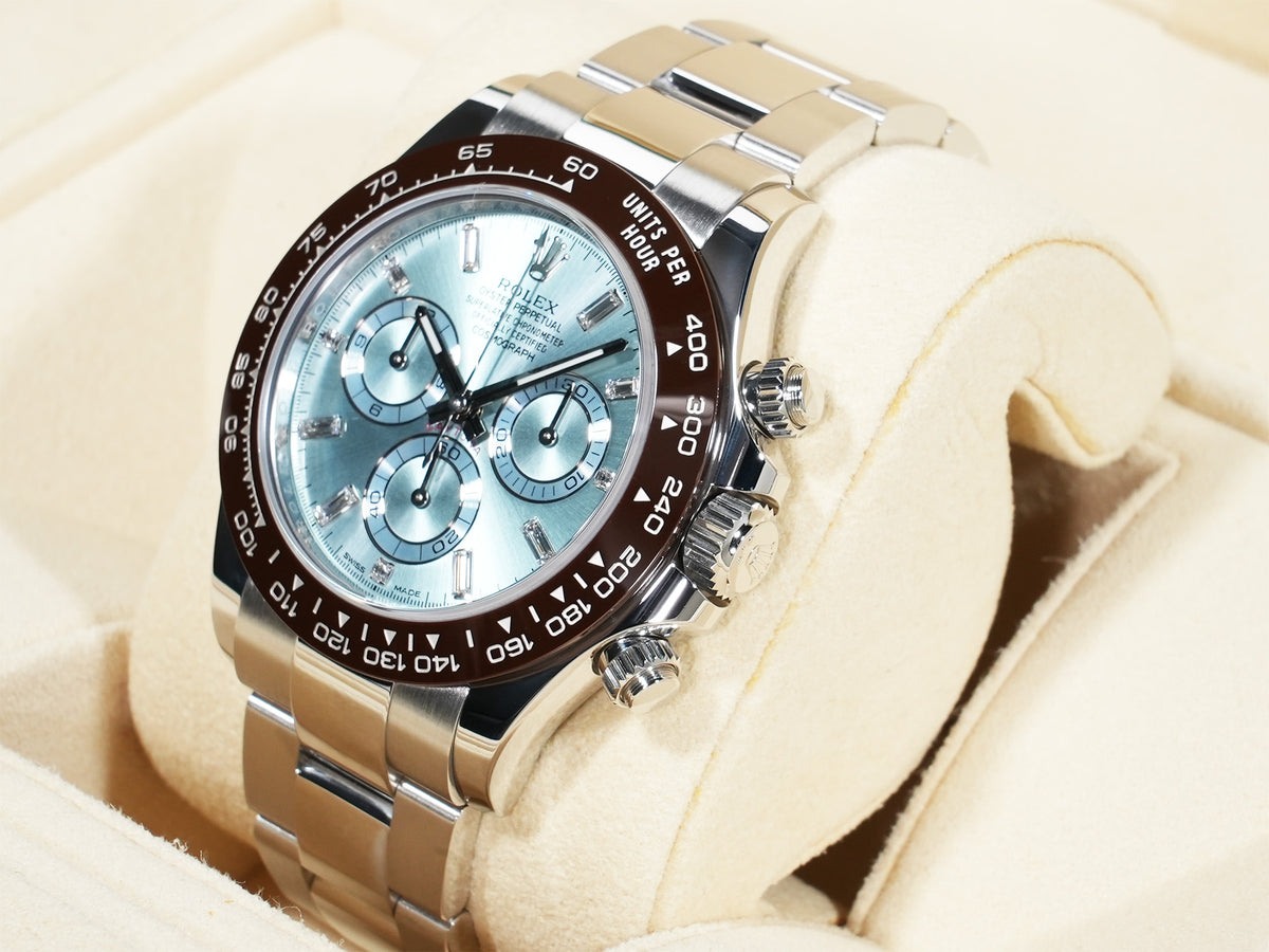 Rolex Daytona Ref.116506A Platinum Ice Blue Dial Excellent Condition gia5qneu