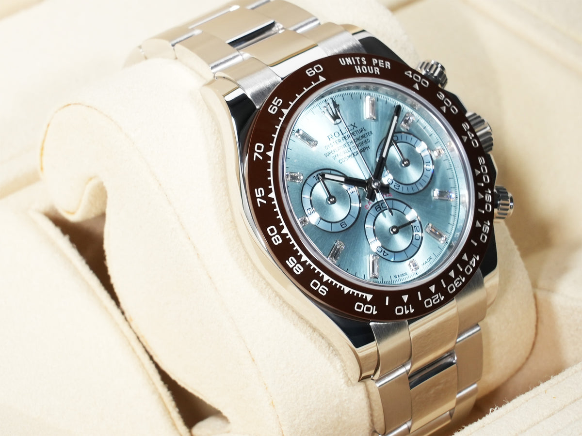 Rolex Daytona Ref.116506A Platinum Ice Blue Dial Excellent Condition gia5qneu