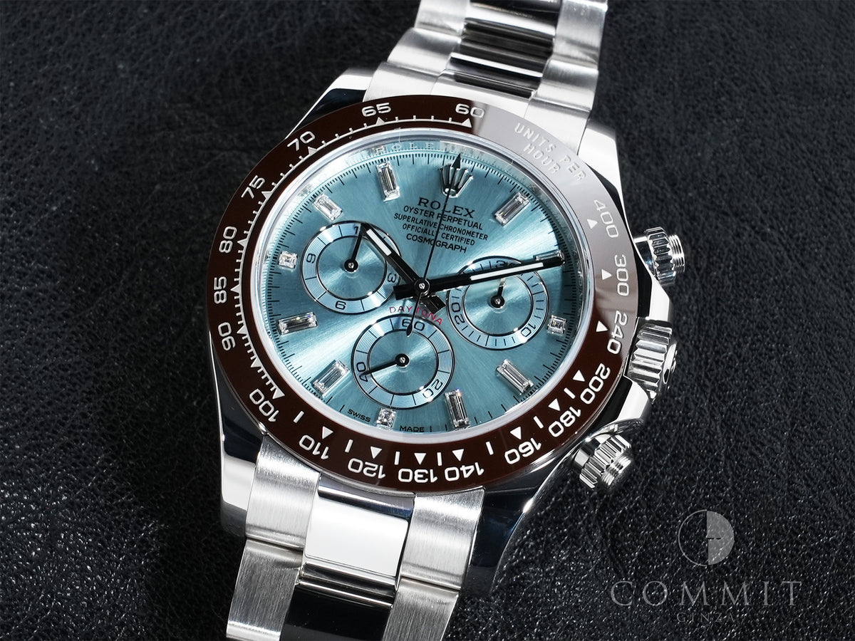 Rolex Daytona Ref.116506A Platinum Ice Blue Dial Excellent Condition gia5qneu