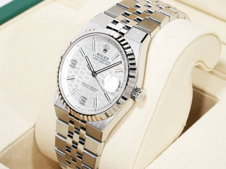 Rolex Land-Ho Ref.127234 Stainless Steel/White Gold White Dial Jubilee Bracelet Pre-owned peh94e73