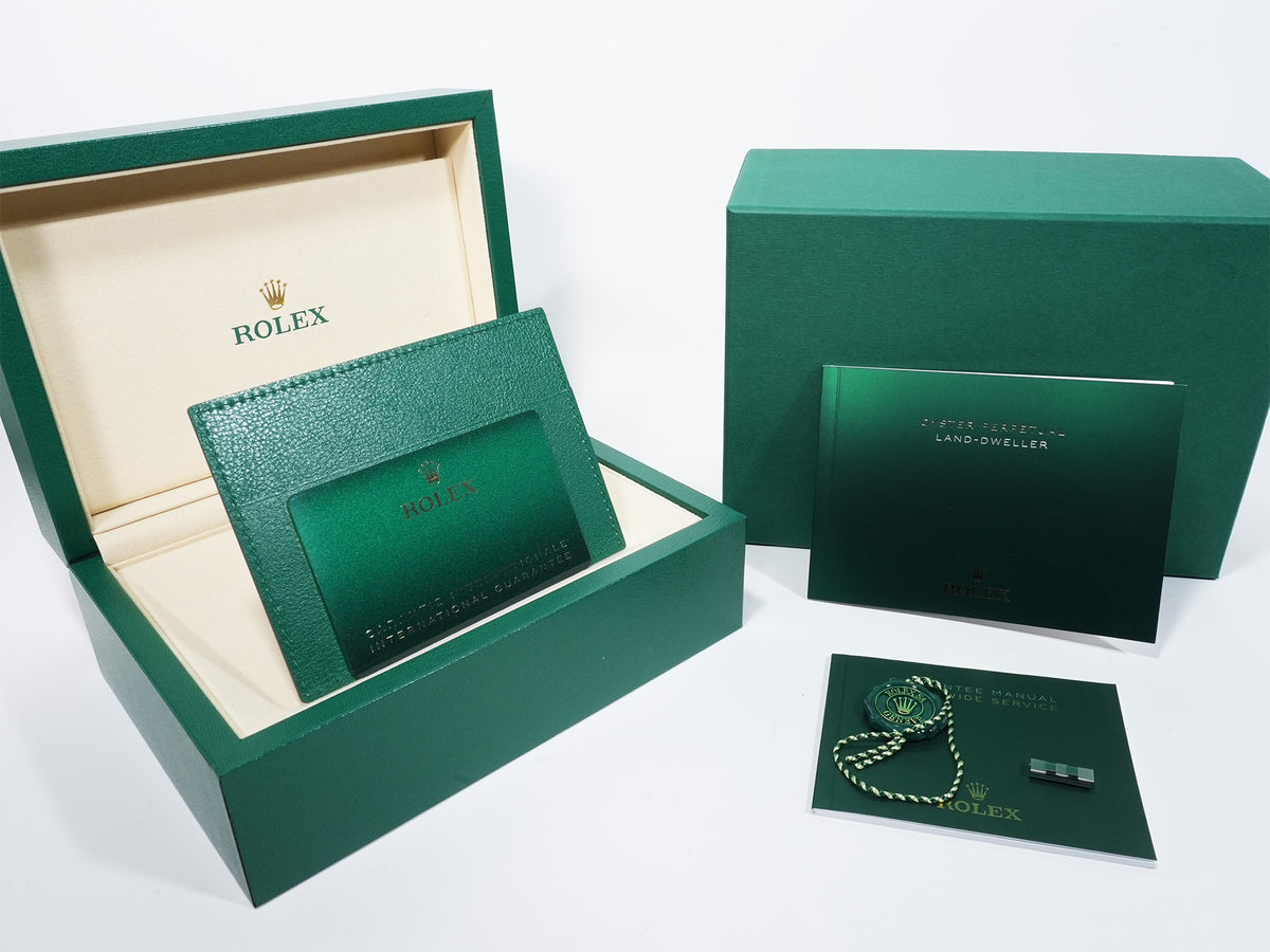 Rolex Land-Ho Ref.127234 Stainless Steel/White Gold White Dial Jubilee Bracelet Pre-owned peh94e73