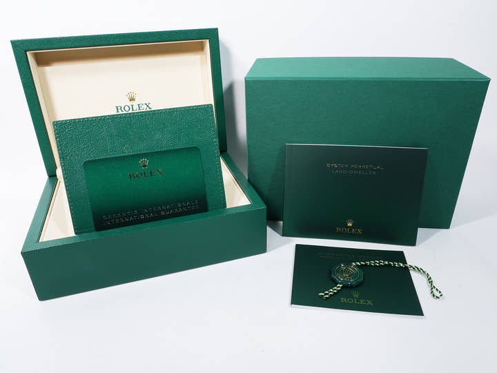 Rolex Land-Ho Ref.127334 Stainless Steel/White Gold White Dial Jubilee Bracelet Unused pwswf3pr