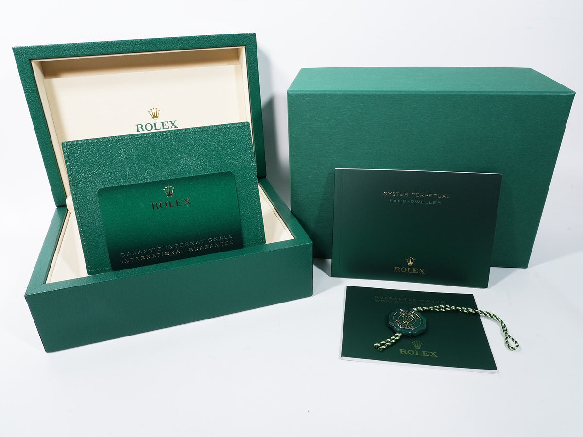 Rolex Land-Ho Ref.127334 Stainless Steel/White Gold White Dial Jubilee Bracelet Unused pwswf3pr