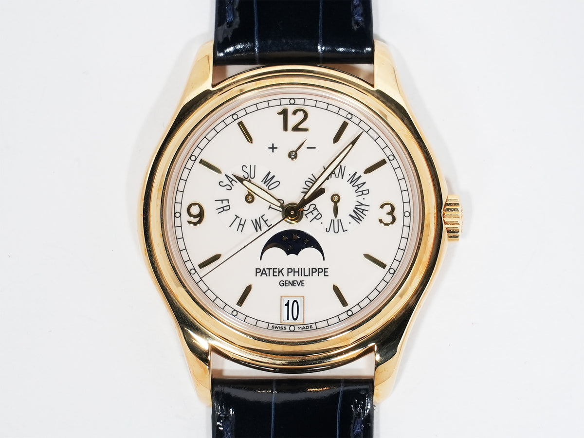 Patek Philippe Annual Calendar Ref.5146J-001 Yellow Gold Ivory Dial Excellent Pre-Owned 248qukyq