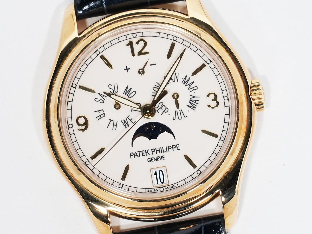 Patek Philippe Annual Calendar Ref.5146J-001 Yellow Gold Ivory Dial Excellent Pre-Owned 248qukyq