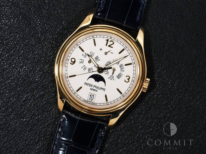 Patek Philippe Annual Calendar Ref.5146J-001 Yellow Gold Ivory Dial Excellent Pre-Owned 248qukyq