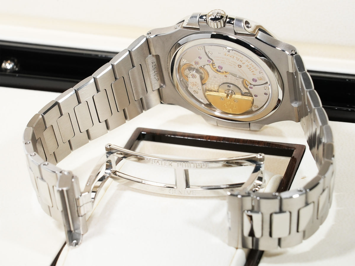 Patek Philippe Nautilus Petit Complication Ref.5712/1A-001 Stainless Steel Blue Dial Excellent Pre-Owned d68bxu57