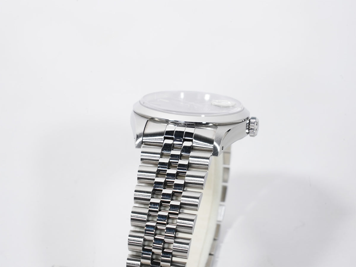 Rolex Datejust TIFFANY&CO. Ref.16200 Stainless Steel Grey Tapestry Dial Pre-owned s6w7qxj6