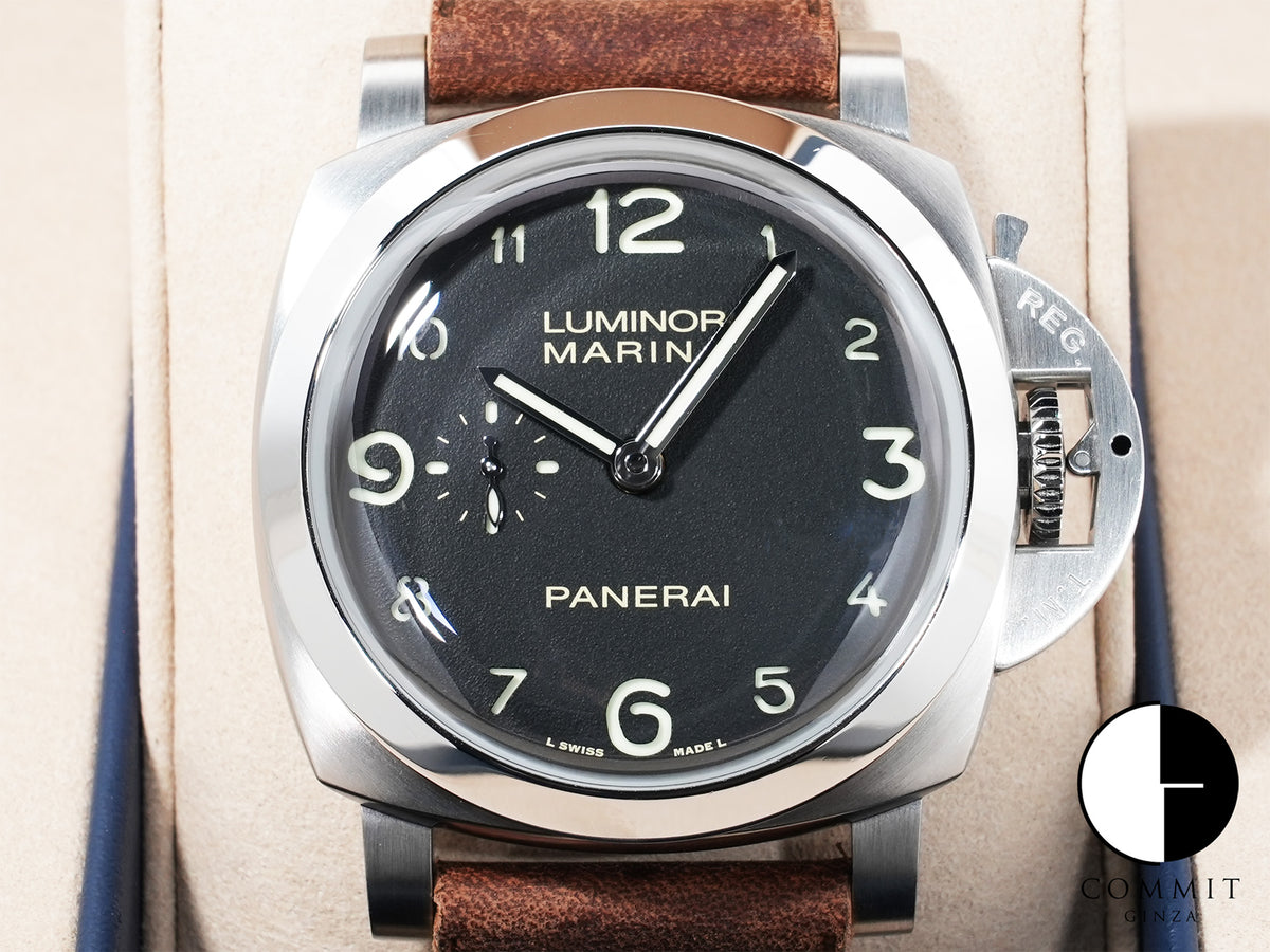 Panerai Luminor Marina Ref.PAM01759 Stainless Steel Black Dial Excellent Condition abovcfwk