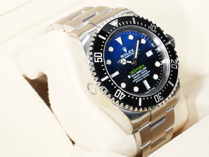 Rolex Sea-Dweller Deepsea Ref.126660 Stainless Steel D-BLUE Dial Excellent Condition tnmp6o3a