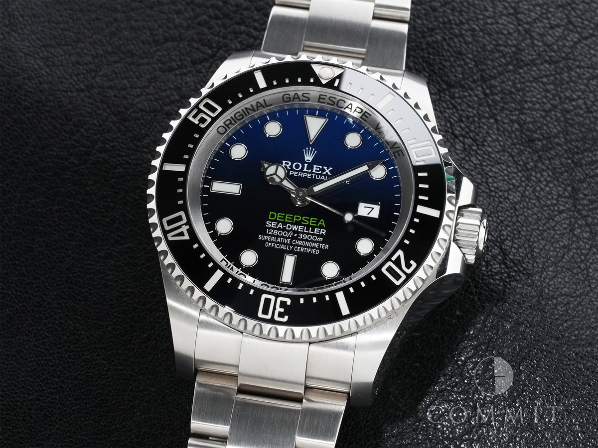 Rolex Sea-Dweller Deepsea Ref.126660 Stainless Steel D-BLUE Dial Excellent Condition tnmp6o3a