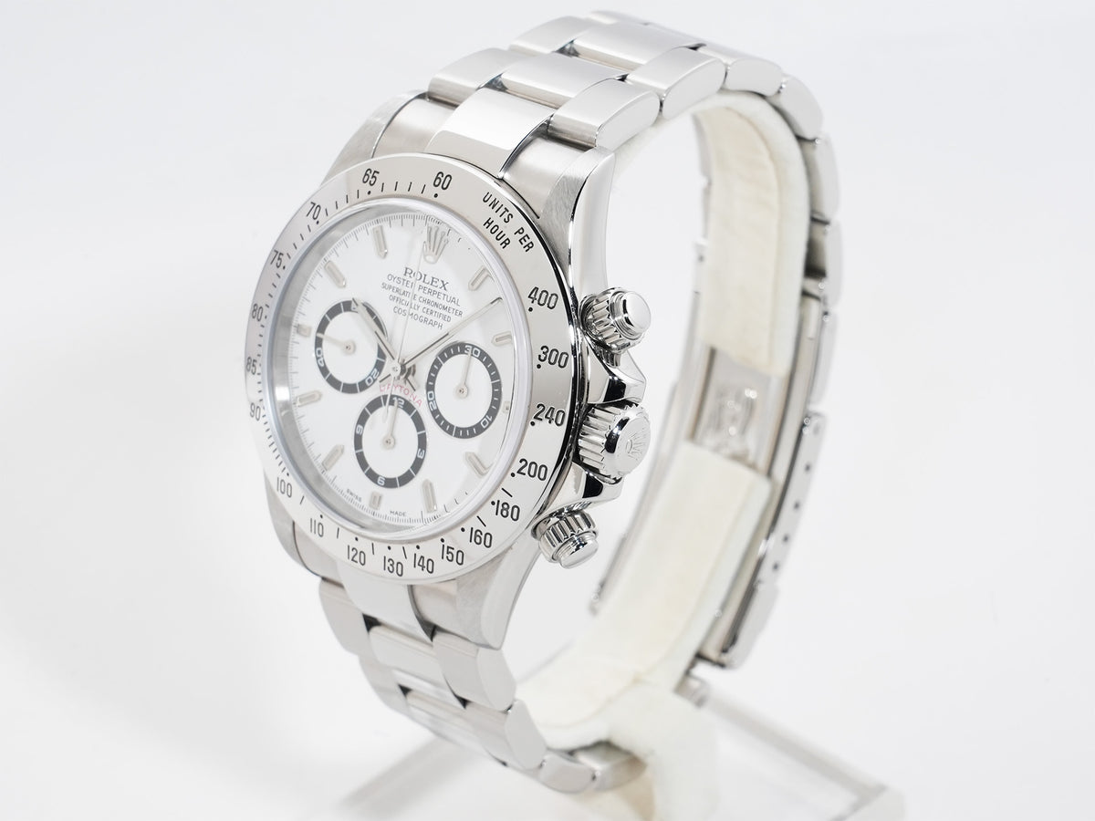 Rolex Daytona El Primero Ref.16520 Stainless Steel White Dial Excellent Pre-owned p2jzu45o