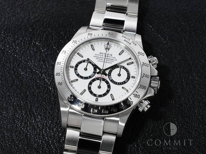 Rolex Daytona El Primero Ref.16520 Stainless Steel White Dial Excellent Pre-owned p2jzu45o