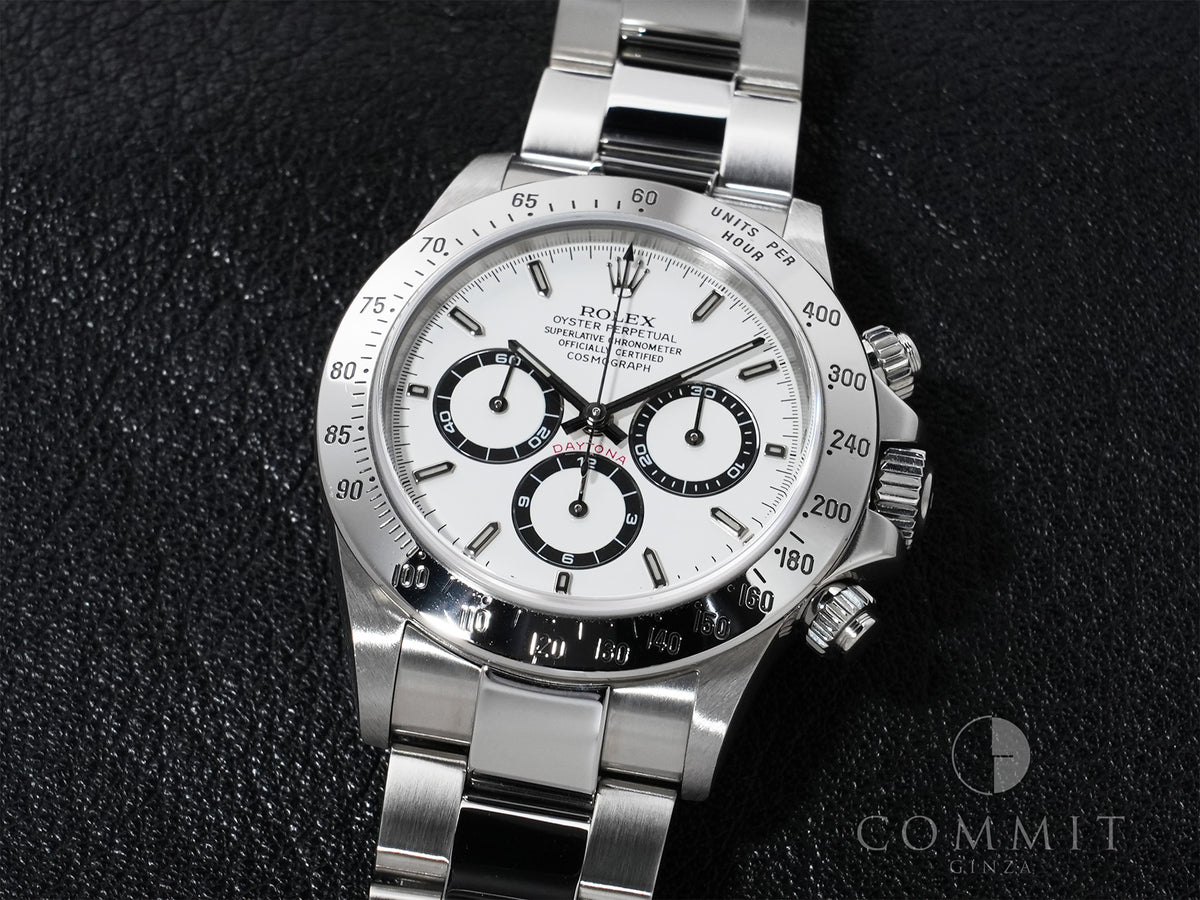 Rolex Daytona El Primero Ref.16520 Stainless Steel White Dial Excellent Pre-owned p2jzu45o