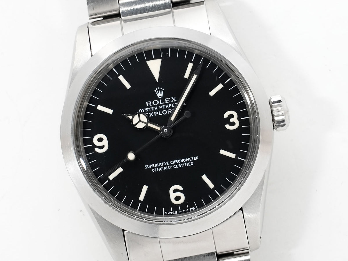 ロレックス エクスプローラーI Ref.1016 ステンレススチール ブラック文字盤 中古 josvcss3