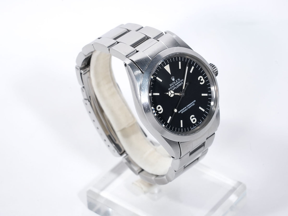 ロレックス エクスプローラーI Ref.1016 ステンレススチール ブラック文字盤 中古 josvcss3