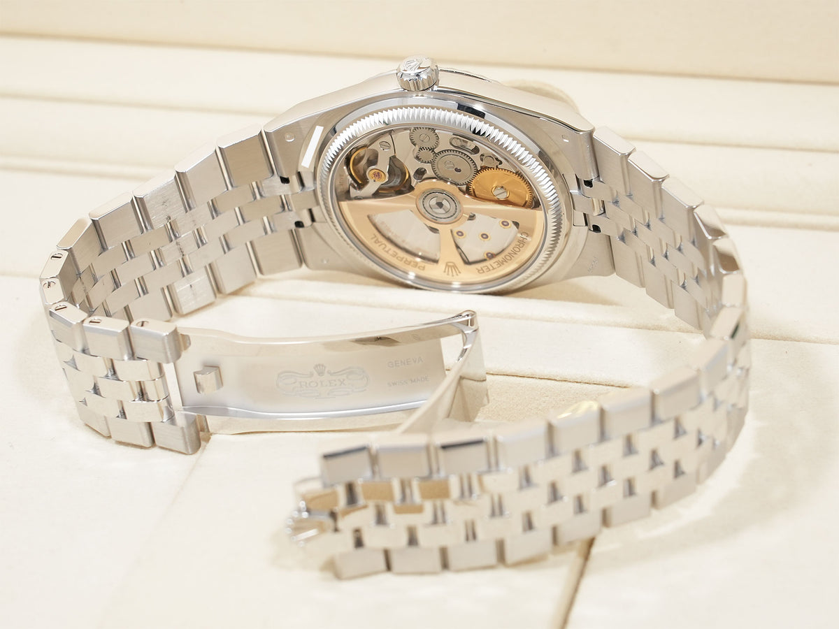 Rolex Land-Hopper Ref.127236 Platinum Ice Blue Dial Jubilee Bracelet Unused daq55vib
