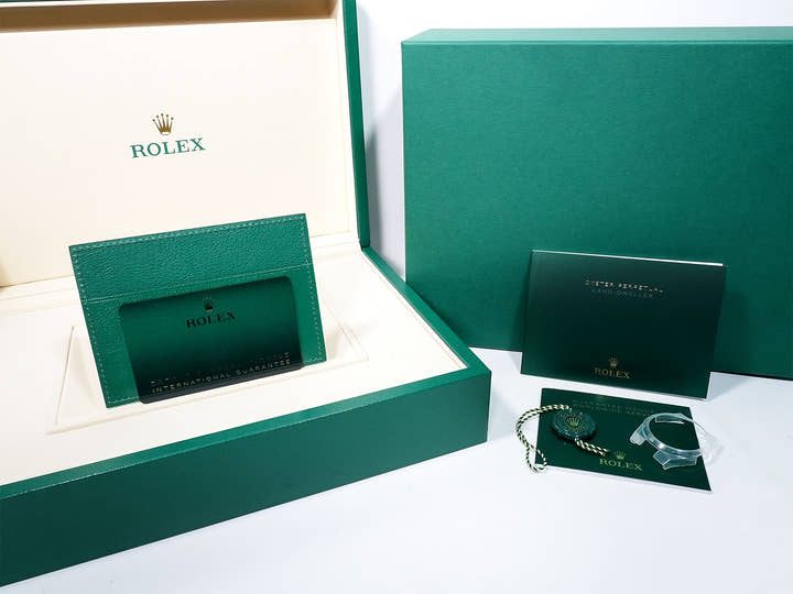 Rolex Land-Hopper Ref.127236 Platinum Ice Blue Dial Jubilee Bracelet Unused daq55vib
