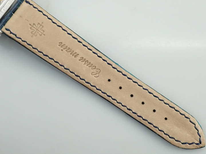 パテックフィリップ 10DAYS Ref.5100G-001 ホワイトゴールド ブルー文字盤