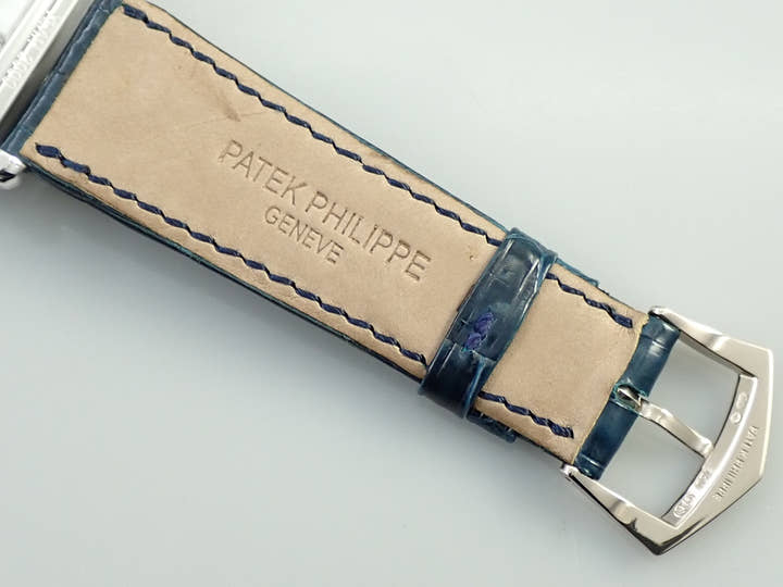 パテックフィリップ 10DAYS Ref.5100G-001 ホワイトゴールド ブルー文字盤