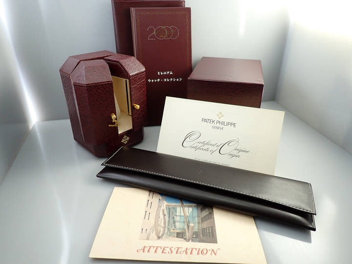 パテックフィリップ 10DAYS Ref.5100G-001 ホワイトゴールド ブルー文字盤