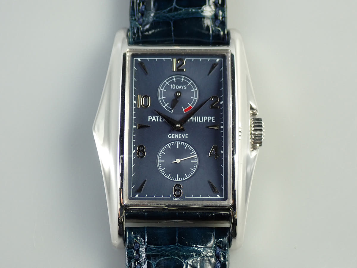 パテックフィリップ 10DAYS Ref.5100G-001 ブルー文字盤 美品 T7V969S3