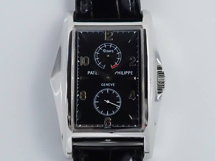 パテックフィリップ 10DAYS Ref.5100P-001 プラチナ ブラック文字盤