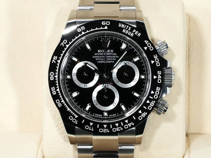 ロレックス デイトナ Ref.116500LN ステンレススチール ブラック文字盤 未使用
