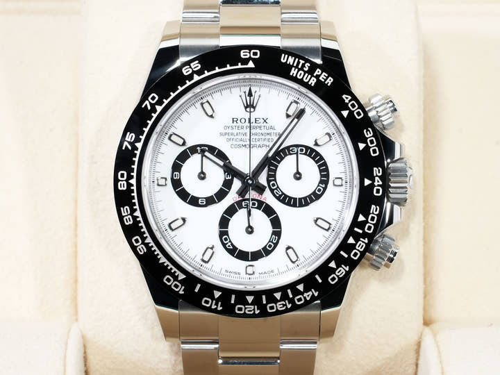 ロレックス デイトナ Ref.116500LN ステンレススチール ホワイト文字盤 未使用