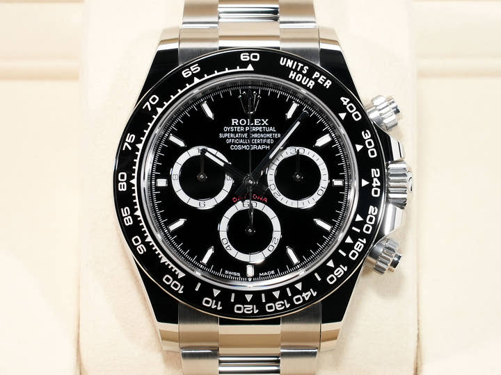 ロレックス デイトナ Ref.126500LN ステンレススチール ブラック文字盤 未使用