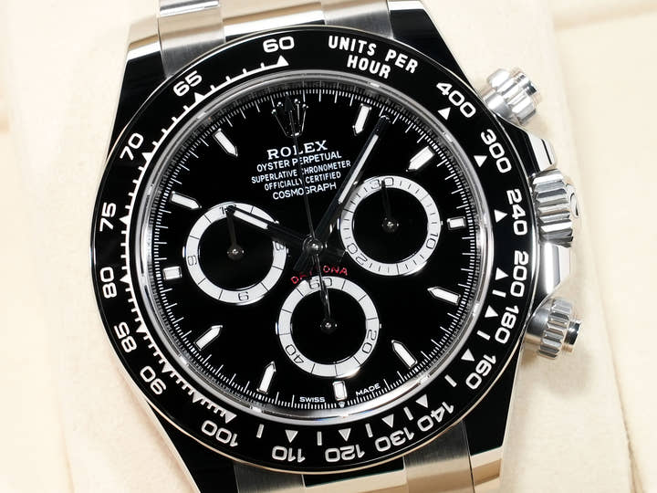 ロレックス デイトナ Ref.126500LN ステンレススチール ブラック文字盤 未使用