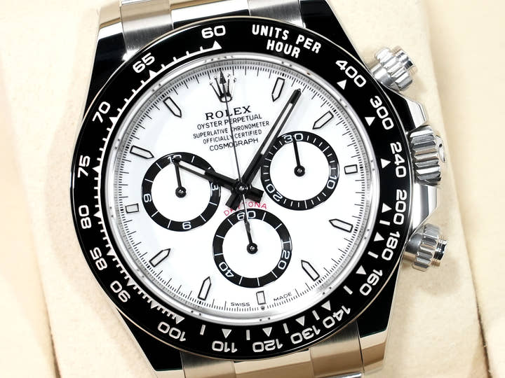 ロレックス デイトナ Ref.126500LN ステンレススチール ホワイト文字盤 未使用