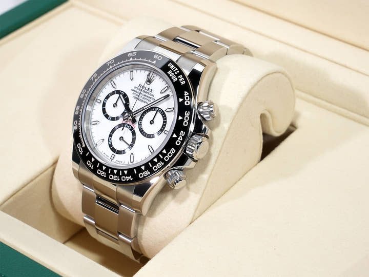 ロレックス デイトナ Ref.126500LN ステンレススチール ホワイト文字盤 未使用