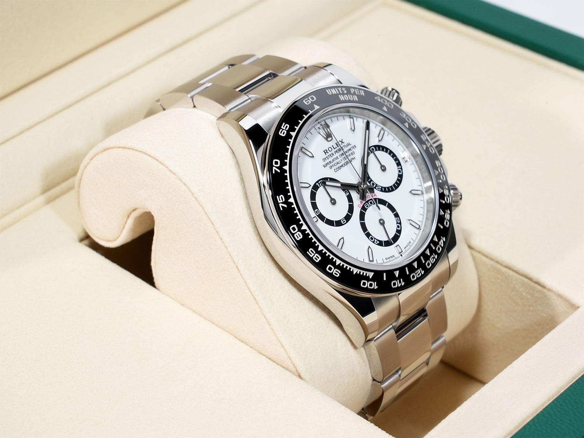 ロレックス デイトナ Ref.126500LN ステンレススチール ホワイト文字盤 未使用