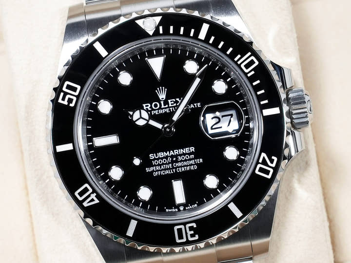 Rolex Submariner Date Ref.126610LN Stainless Steel Black Dial Unused e8zeimju