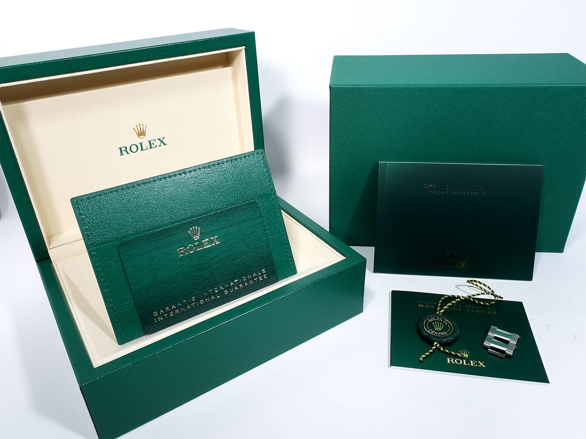 Rolex Yacht-Master II Ref. 126680 Stainless Steel White Dial Unworn 3bn4c85v