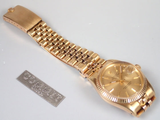 Rolex Oyster Perpetual Date 14K Ref.15037