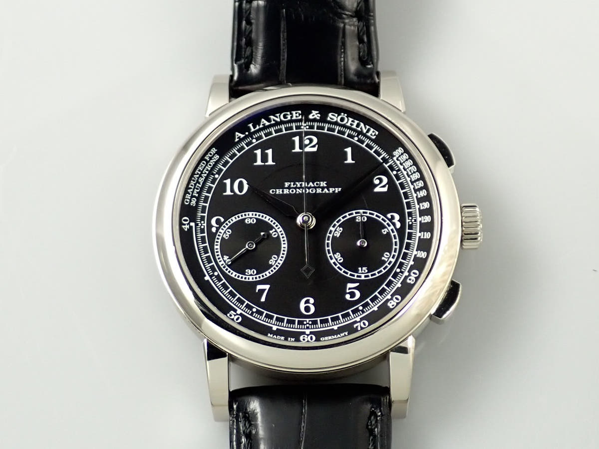 A. Lange &amp; Söhne 1815 Chronograph Ref.414.028 Black Dial Used 07Z09H7T