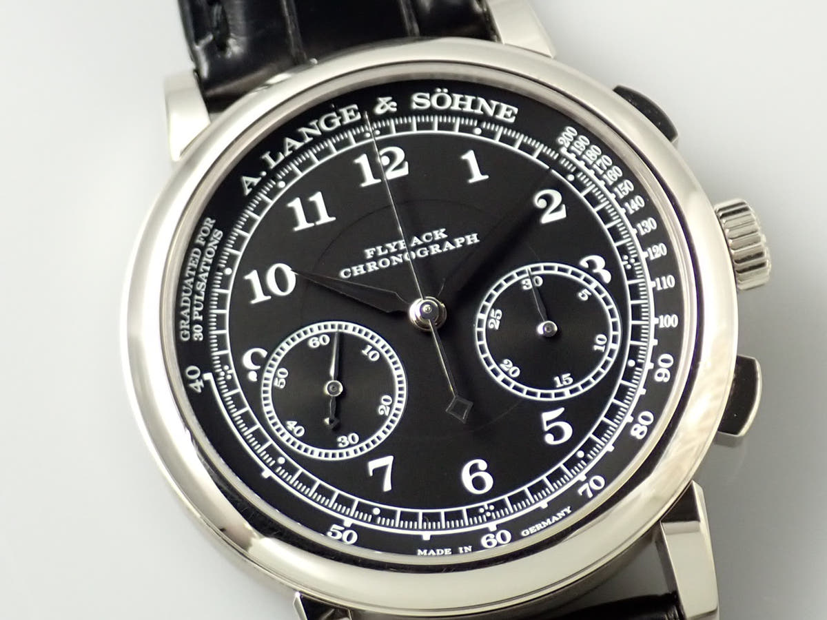 A. Lange &amp; Söhne 1815 Chronograph Ref.414.028 Black Dial Used 07Z09H7T